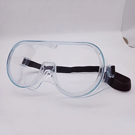 Απομόνωσης ιατρικό προστατευτικό Eyewear συνήθειας PC χρώμα πλαισίων φακών άσπρο προμηθευτής