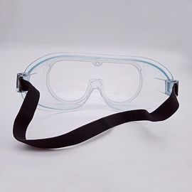 Απομόνωσης ιατρικό προστατευτικό Eyewear συνήθειας PC χρώμα πλαισίων φακών άσπρο προμηθευτής