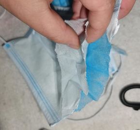 Μεγάλο βάρος 20 X 22 Χ 25g μασκών προσώπου Breathability μίας χρήσης για τα περιβάλλοντα υγιεινής προμηθευτής