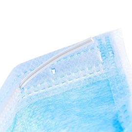 Η αναπνεύσιμη μίας χρήσης μπλε 3-Layer διήθηση μασκών προσώπου Earloop μειώνει τις μολύνσεις προμηθευτής