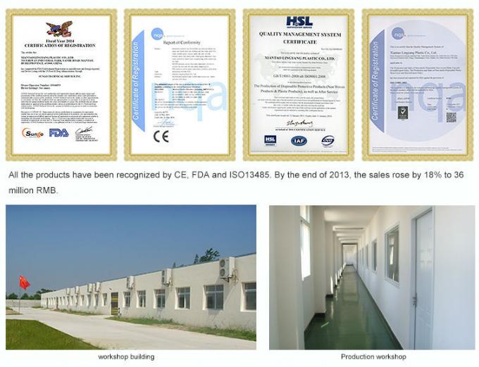 Μίας χρήσης μη υφανθείσα κάλυψη μαξιλαριών, κάλυψη κρεβατιών μαξιλαροθήκης +bed Sheet+ για το νοσοκομείο ή χρήση ξενοδοχείων